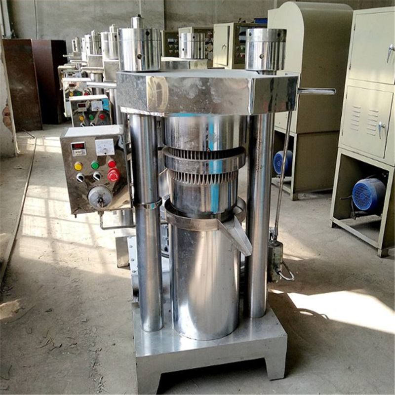 茶子液压榨油机大型大豆榨油机 电动 家用香油机榨油机 不锈钢