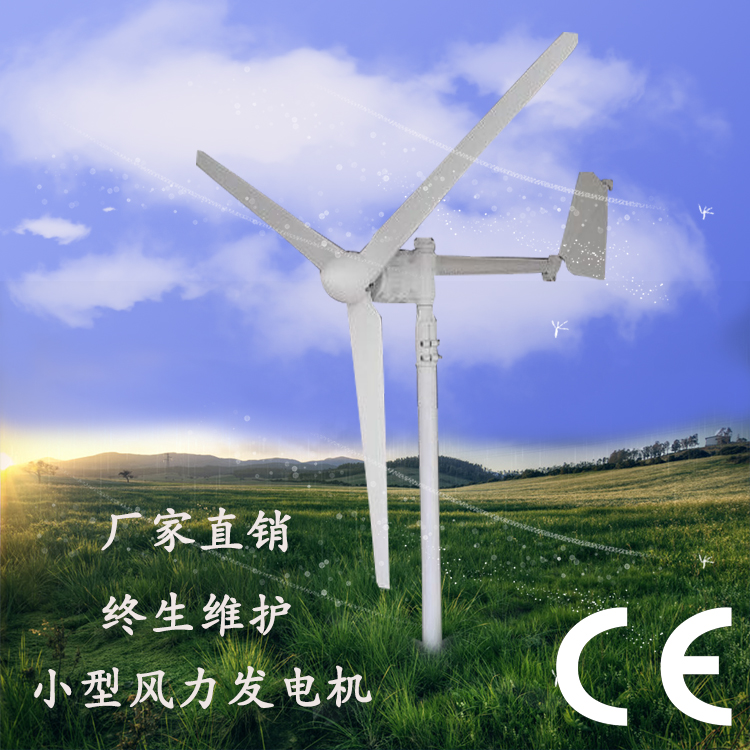 让胡路晟成  户外风力发电机安装简单性能可靠  30千瓦风力发电机