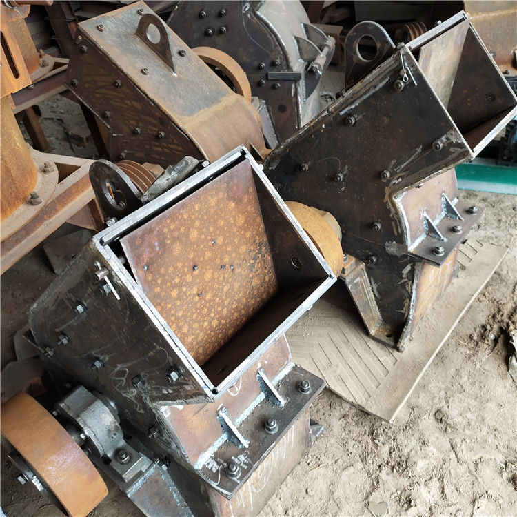 玄武岩石灰岩制砂机 煤矸石建筑垃圾破碎机 小型锤式粉碎机 安信定做各种型号破碎机