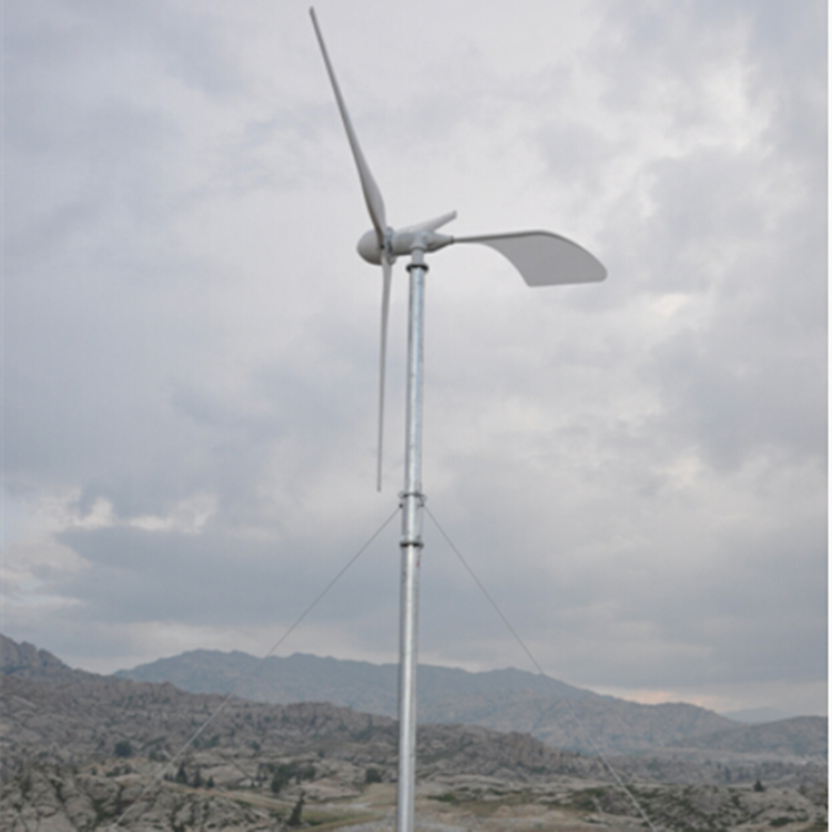 安徽 蓝润 风光互补风力发电机 微风发电风力发电机 实物拍摄图片