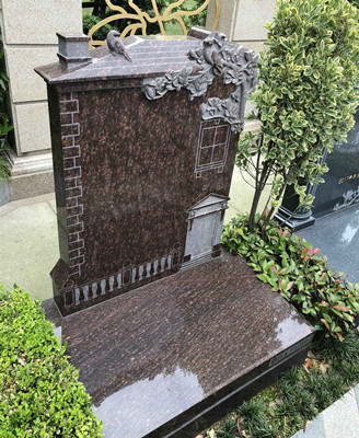墓碑厂家设计个性化艺术墓碑打造绿色公墓园区