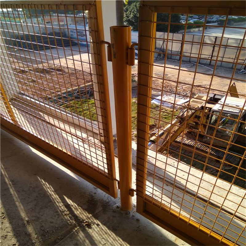 佳星临时基坑护栏网片 建筑工地警示围栏 建筑基坑临边护栏 地铁施工临边安全防护网