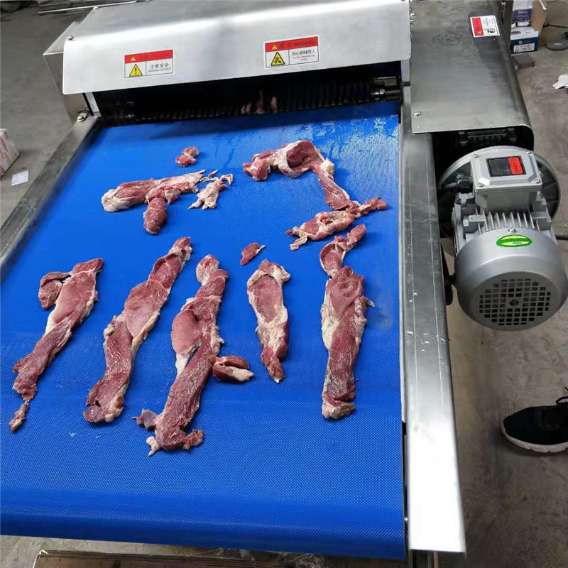 景翔牌多层鲜肉切片切条机 鸡胸肉切片机 切鲜肉片设备厂家报价