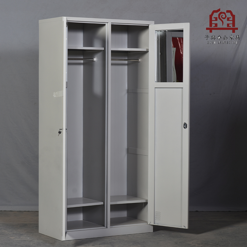 上海员工更衣柜更衣室柜子二门钢制更衣柜工厂直供子舆家具