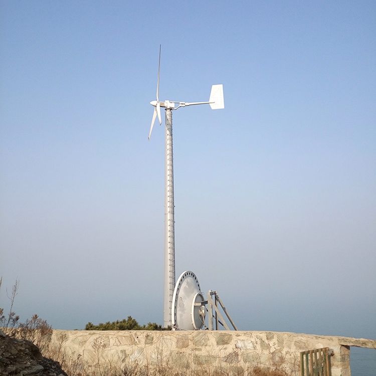 三江风能发电机 铸铁外壳散热好 10千瓦风力发电机图片