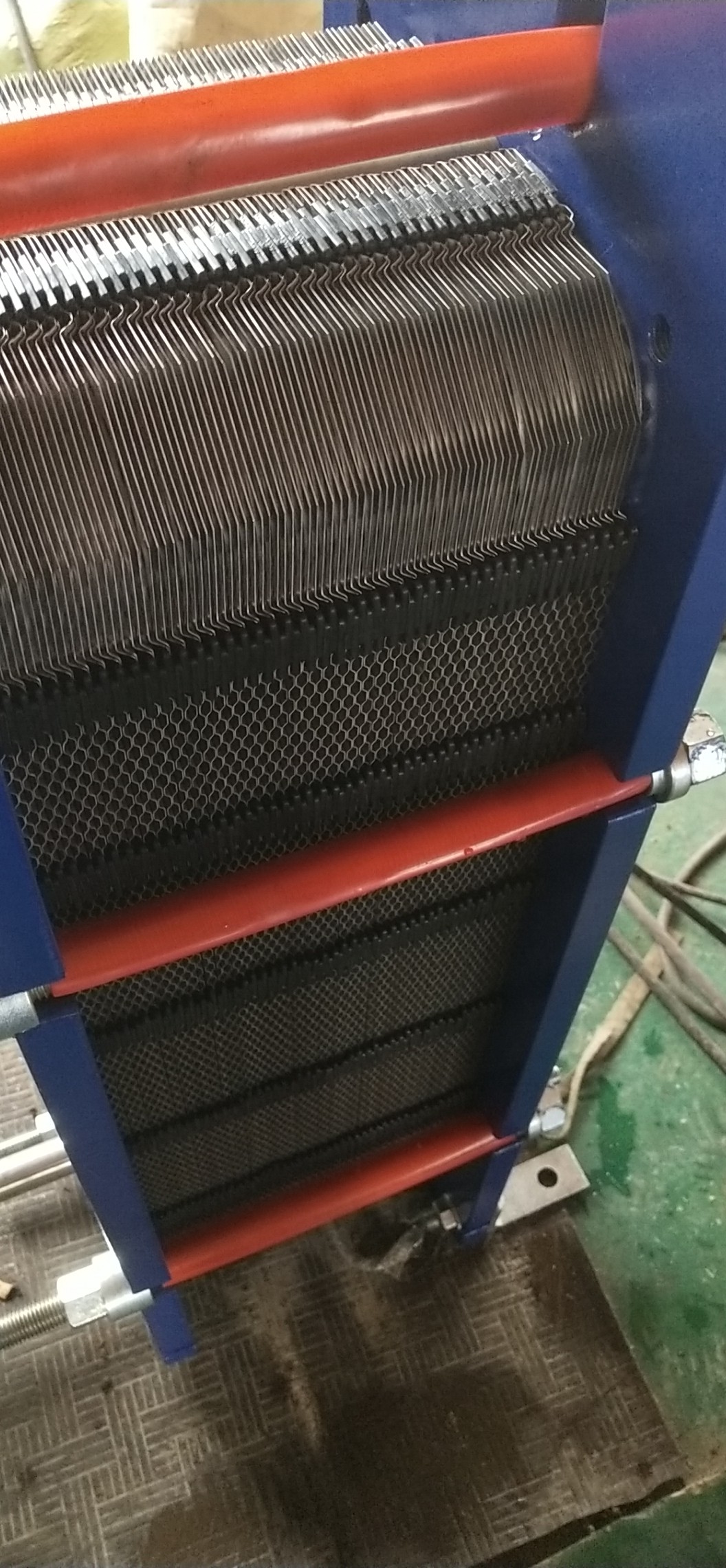 Acare/艾可瑞 三明 电解液冷却板式换热器  镍合金板式热交换器维修替换图片