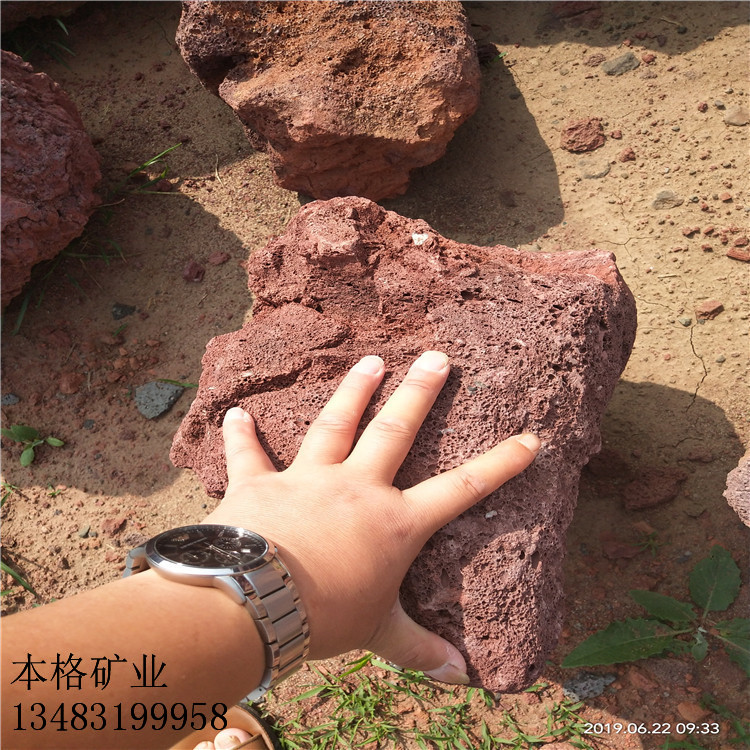 延边栽培火山石 本格火山石一吨