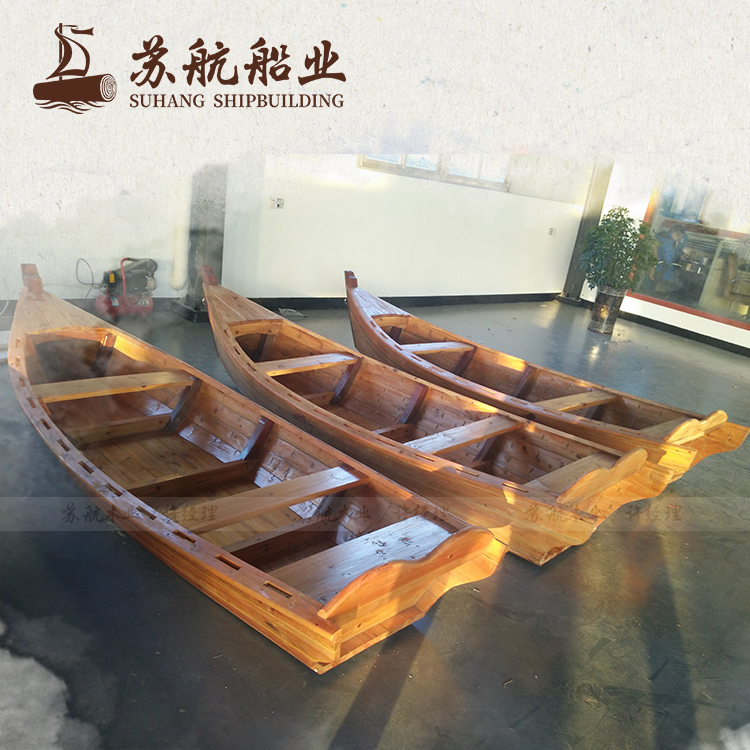 厂家供应景观帆船 园艺装饰木船 景观花船