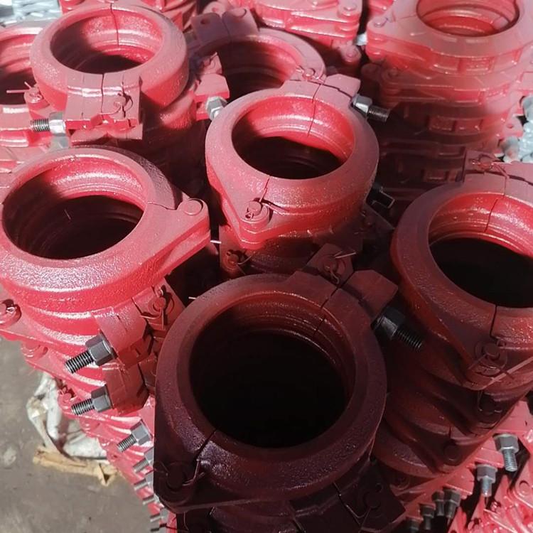 沧州致恒制造 80快速卡 砼泵泵车管卡 可来图定制