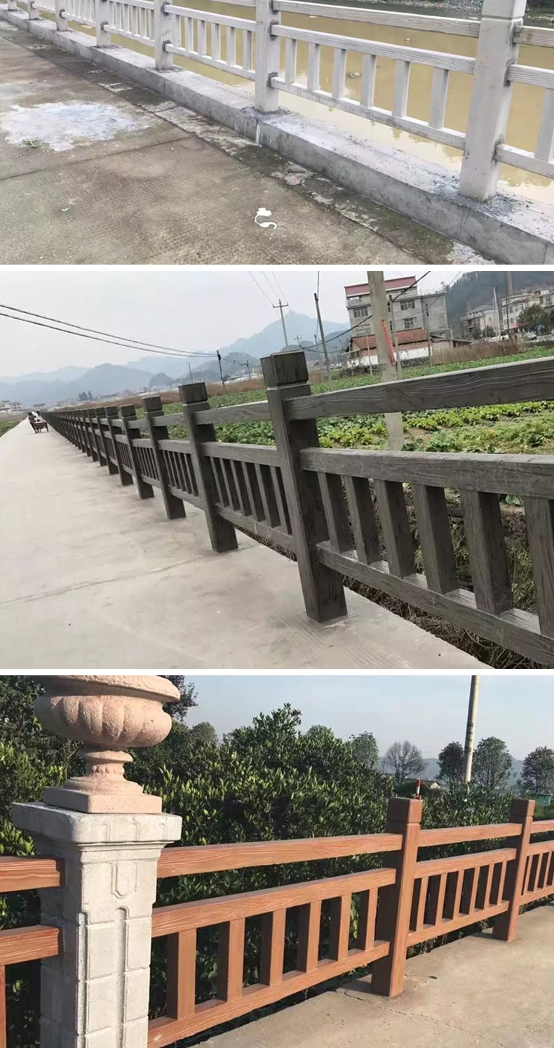 威宁县竹篱笆 pvc花坛栅栏碳化竹围栏专业