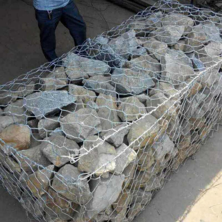生产亚奇格宾石笼网挡土墙孔20*20六角拧花铁丝网