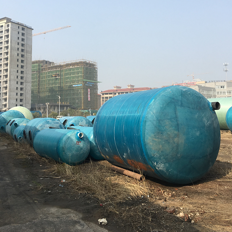 赣州信丰4立方污水处理设备玻璃钢化粪池