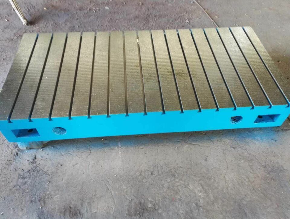 阳江铸铁试验平台铁地板T型槽平台多孔焊接平台价格查询