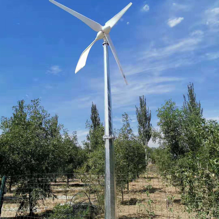 福建2000w风力发电机 蓝润微风发电风力发电机 运行平稳发电高