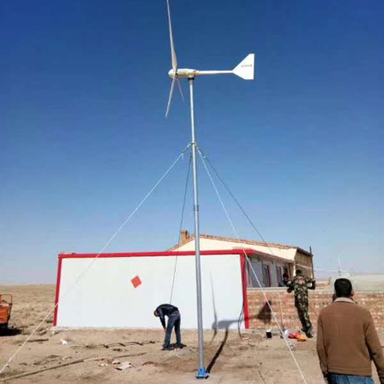 福建2000w风力发电机 蓝润微风发电风力发电机 运行平稳发电高