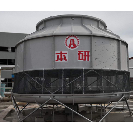 石家庄本研BY-R-50T冷水机组、热泵机组专用圆形冷却塔节能、环保、稳定