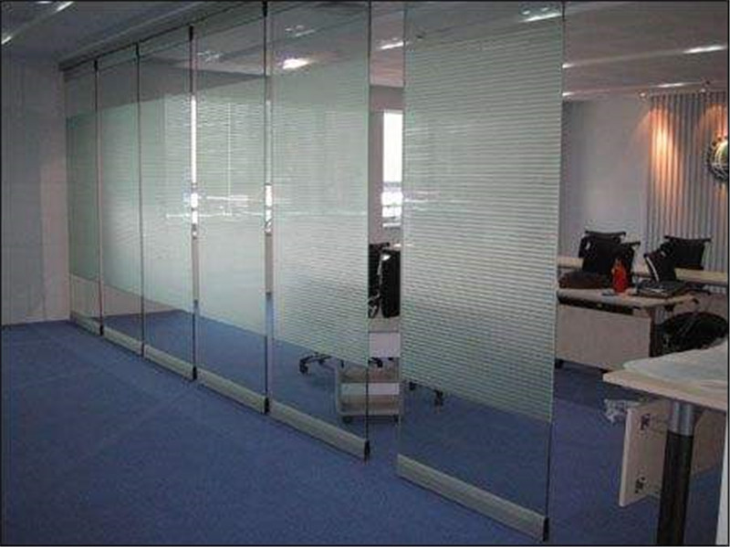 甘肃办公室玻璃隔断公司 鸿森玻璃隔断定制 优质厂家品质保证