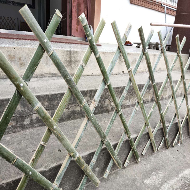 吉安竹子护栏厂家 竹子栏杆规格可户外室外使用