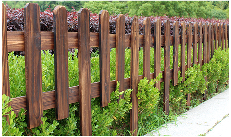 武汉市竹篱笆 木栅栏武汉市青山竹围栏绿化护栏