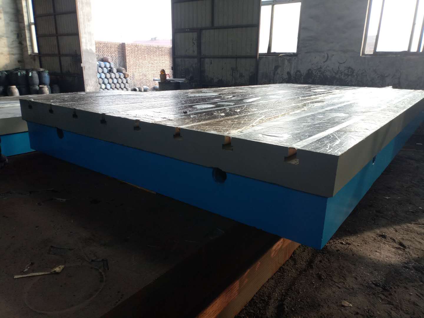 博尔塔拉风电试验平台电机测试铁地板24米铸铁平台价格查询