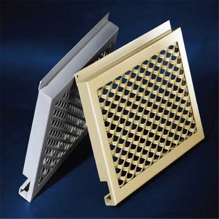 义乌铝板冲孔网 铝板网一平米 拉网铝板加工厂家