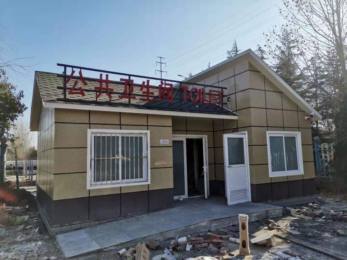 常州溧阳微型消防站房屋 景区轻钢房屋|门卫岗亭生产厂家