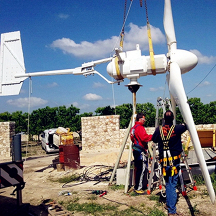 蕲春小型风力发电机家用 服务贴心 10千瓦风力发电机