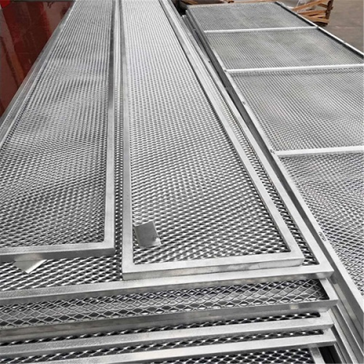 鹤城金属扩张网 吊顶铝单板网直销 拉网铝板价格