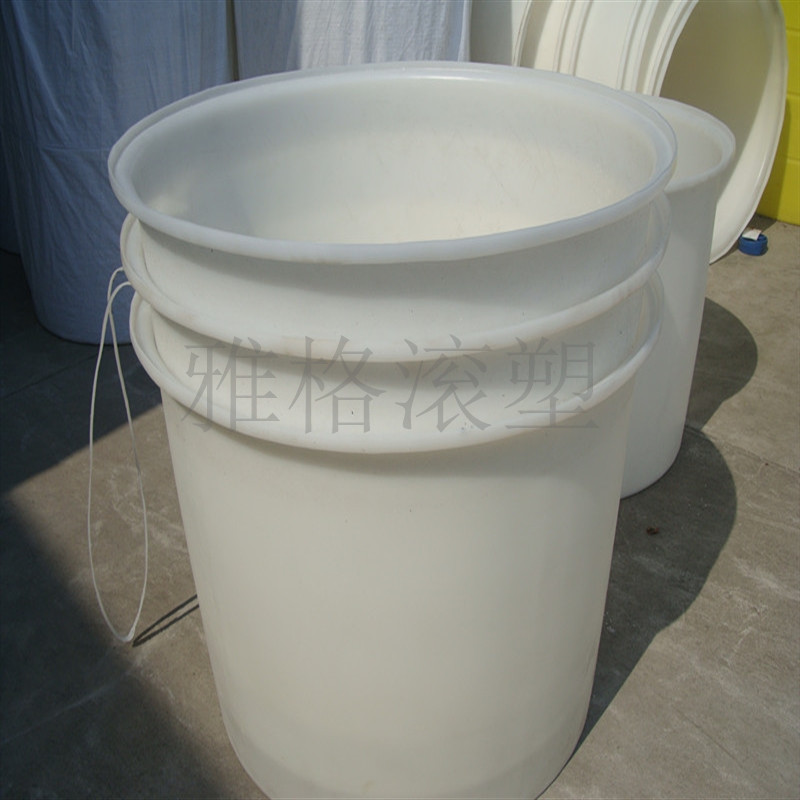 厂家直销落纱桶 雅格河南塑料圆桶 可定制图片