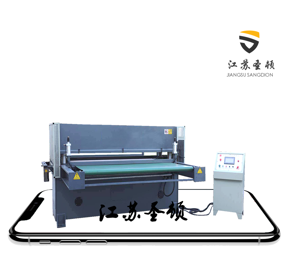 循环带裁断机 砂纸砂布下料机 CAD排版皮带送料裁切机 全国销售 江苏圣顿机械